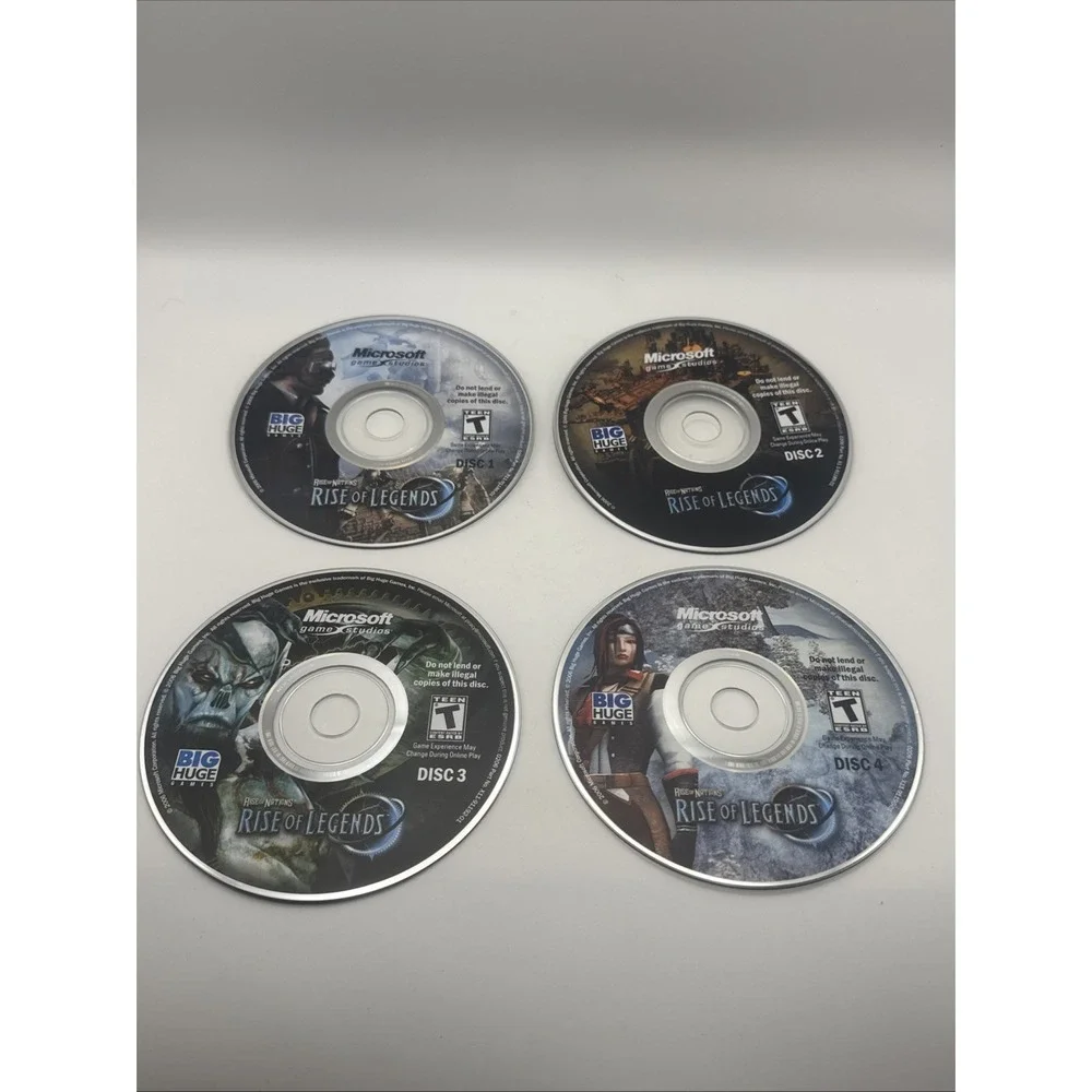 Rise of Nations Gold Edition Thornes & Patriots + Rise of Legends (PC DVD-ROM)